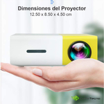 MINI PROYECTOR LED  DE VIDEO™ | BEAN YG300